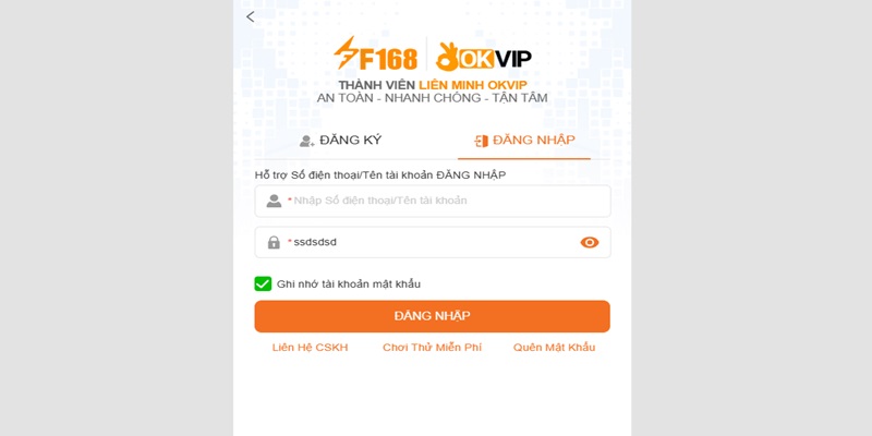 Tại sao nên đăng nhập F168